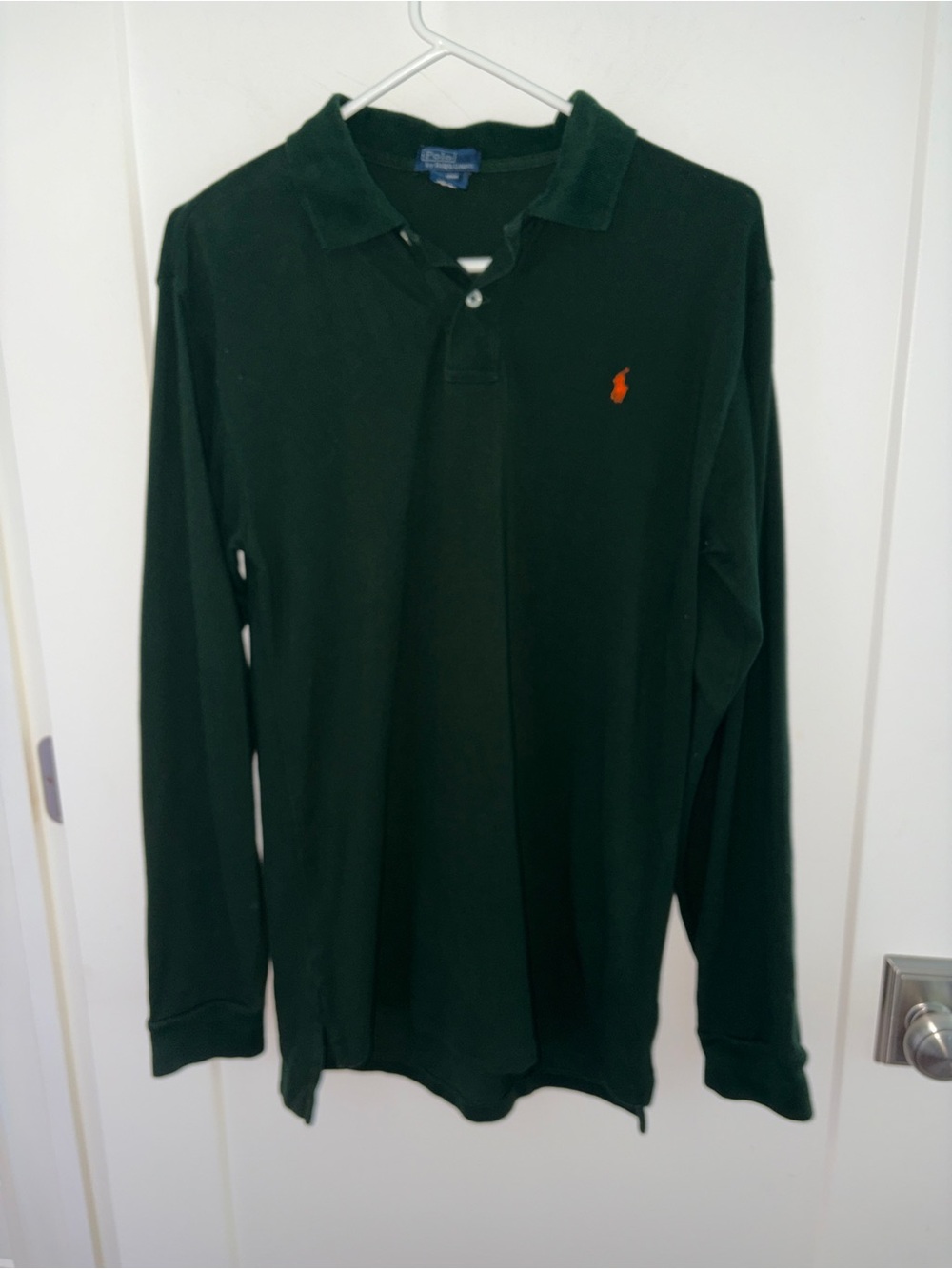 Polo Ralph Lauren long sleeve polo shirt boy's Xl (20) EUC